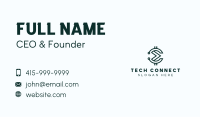 Finance Tech Cryptocurrency Business Card Image Preview