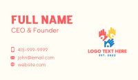 Caring Hand House Business Card Image Preview