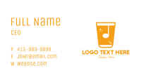 Musical Drink Business Card Image Preview