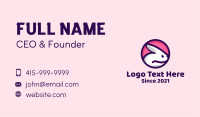 White Rabbit Pet Business Card Image Preview