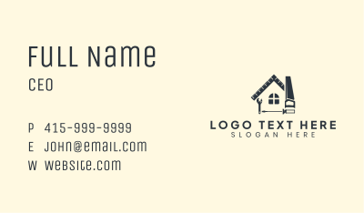 Home Renovation Tools Business Card Image Preview