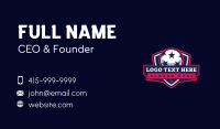 Soccer Football Sports Business Card Preview