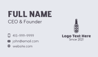 Industrial Beer Bottle  Business Card Image Preview