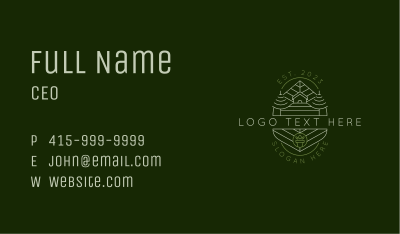 House Landscaping Nature Business Card Image Preview
