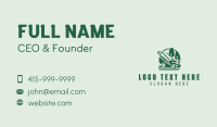 Landscaping Garden Mower Business Card Image Preview