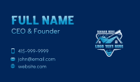 Roof Pressure Washing  Business Card Design