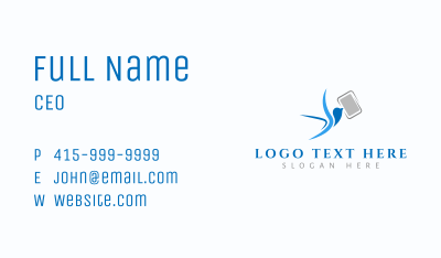 Avian Bird Courier Business Card Image Preview