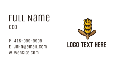 King Grain Business Card Image Preview