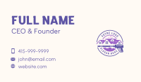 Housekeeping Pressure Wash Business Card Image Preview