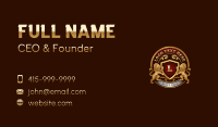 Luxury High End Lion Crest Business Card Preview