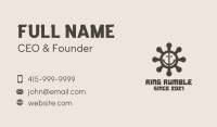 Anchor Ship Wheel  Business Card Image Preview