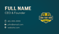 Pickleball Club Tournament Business Card Design