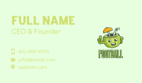 Tropical Coconut Drink Business Card Image Preview