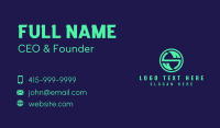 Eco Startup Letter S  Business Card Preview