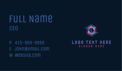 Cyber Programmer AI Business Card Image Preview