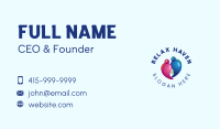 Family Heart Parenting Business Card Image Preview