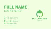 Green Mint Dental Business Card Image Preview