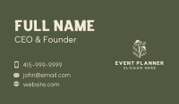 Mushroom Plant Forest Business Card Image Preview