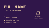 Regal Elegant Shield Business Card Image Preview