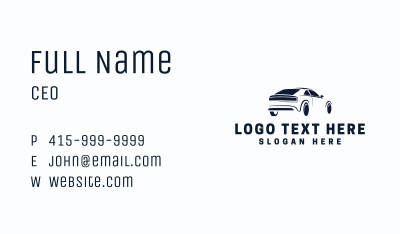 Car Vehicle Transportation Business Card Image Preview