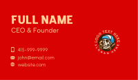 Skull Cigar Smoke Business Card Image Preview