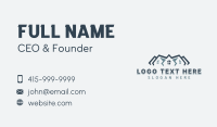 House Roof Builder Business Card Design