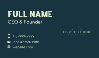 Aesthetics Boutique Wordmark Business Card Image Preview