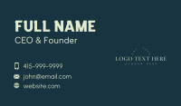 Aesthetics Boutique Wordmark Business Card Image Preview