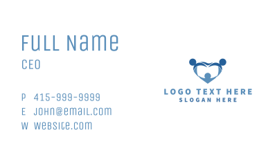 Abstract Family Dental Business Card Image Preview