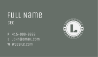 Vintage Star Letter Business Card Image Preview