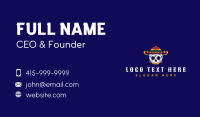 Mexican Skull Sombrero Business Card Preview