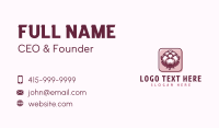 Organic Cotton Plant Business Card Preview