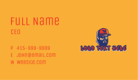 Angry Man Mascot  Business Card Image Preview