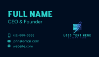 Computer Tech Circuit Business Card Design