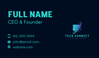 Computer Tech Circuit Business Card Image Preview