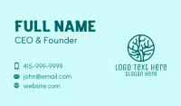 Marine Coral Reef  Business Card Design