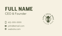 Organic Mushroom Garden Business Card Image Preview