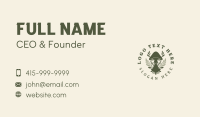 Organic Mushroom Garden Business Card Image Preview