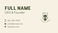Organic Mushroom Garden Business Card Image Preview