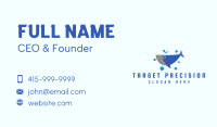 Whale Fish Mascot  Business Card Image Preview