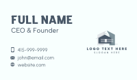 Abstract House Construction Business Card Image Preview