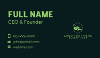 Lawn Mower Yard Care Business Card Design