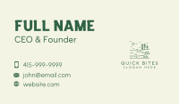 Green Seaside Beach Lake Business Card Image Preview