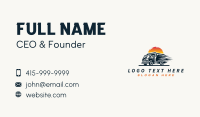 Fast Delivery Truck Business Card Preview