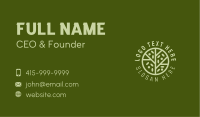 Tree Gardening Agriculture  Business Card Image Preview