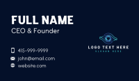 Eye Tech Shutter Business Card Design