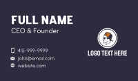 Cool Guy Profile Business Card Design