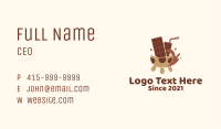 Milk Chocolate Drink  Business Card Image Preview