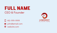 Falcon Eagle Letter O Business Card Image Preview