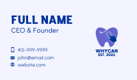 Online Dental Consultation Business Card Image Preview